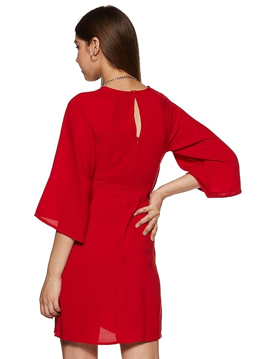 Vestido curto evasê of Benetton - Imagem 6